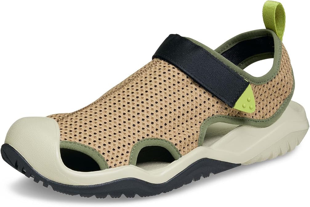 Crocs Men's Swiftwater Mesh Deck Sandal M Clogs