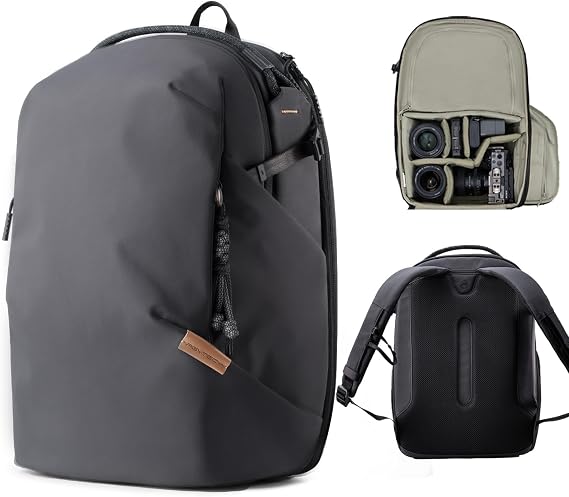 PGYTECH OneGo Lite Camera Backpack 22L Lightweight Camera Bag Black