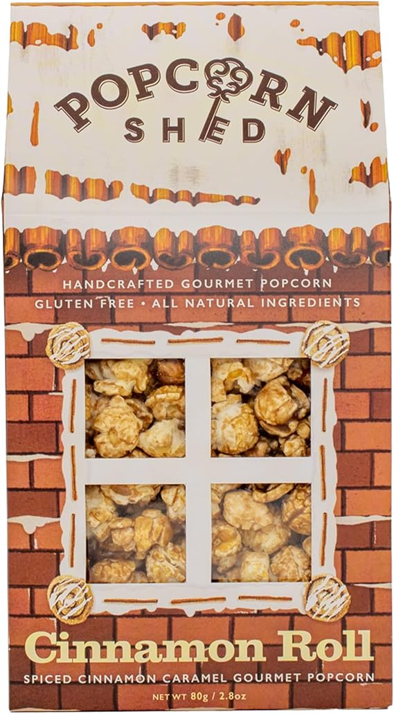 Popcorn Shed Cinnamon Roll Gourmet Popcorn (1 x 80g)