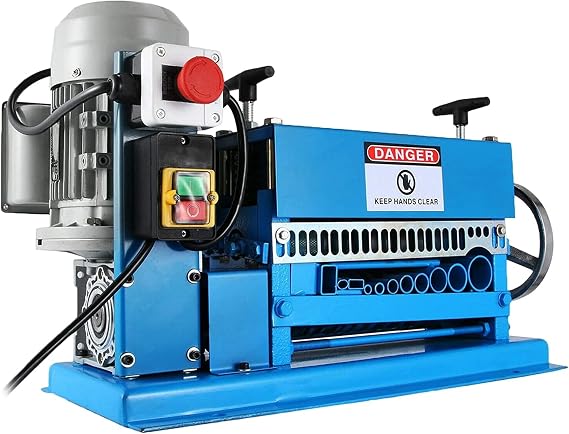 Electric Wire Stripping Machine Scrap Cable Stripper For Recycling Copper Wires1.5 mm -38mm HXSMS-038
