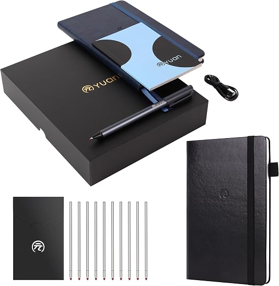 Digital Pen Writing Set - Smart Pen for Note-Taking with Notebook and Pen Refilll