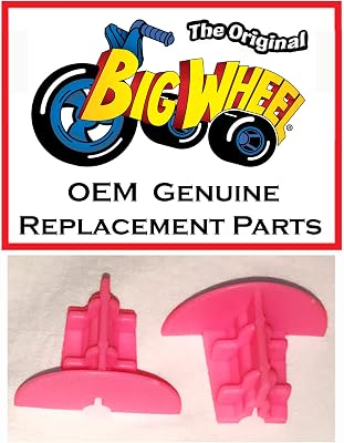 2 Dark Pink Wheel Inserts for 16 The Original Big Wheel, Original Replacement Parts