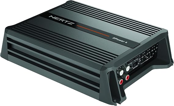 Hertz DPower-4 D-Class 4 Channel Amplifier 75 WRMS x 4 at 2-Ohm