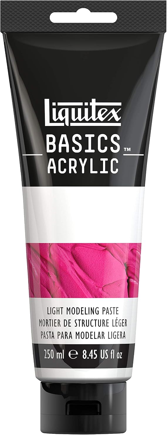 Liquitex BASICS Light Modeling Paste, 250ml (8.4oz) Tube