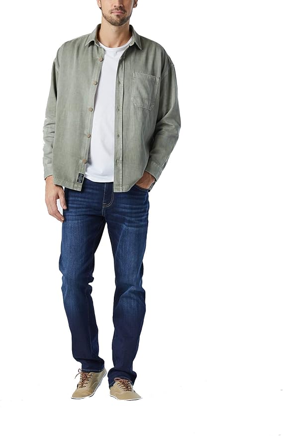 Mavi Men's Jake Regular-Rise Tapered Slim Fit Jeans