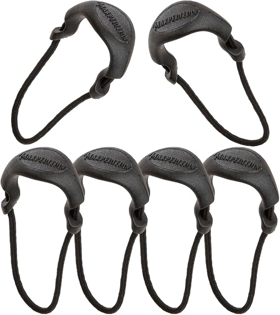 Maxpedition Small Zipper Pulls (6 Pack), Black