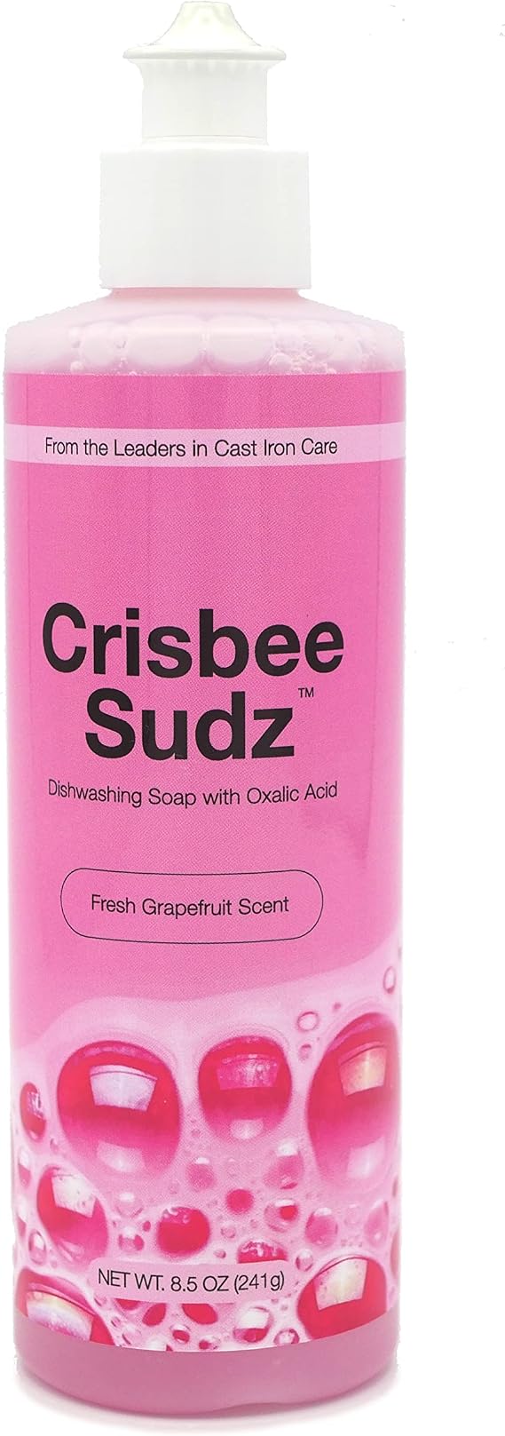 Sudz - Cast Iron and Carbon Steel Soap with Oxalic Acid to fight rust-Neutralizes Odors - Low Foaming Formula - From the Leaders in Cast Iron & Carbon Steel Maintenance