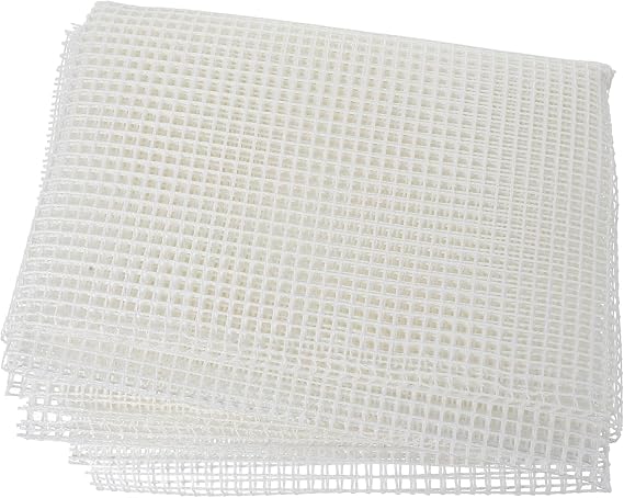 Blank Rug Hooking Mesh Roll for DIY Latch Hook Crafts Projects