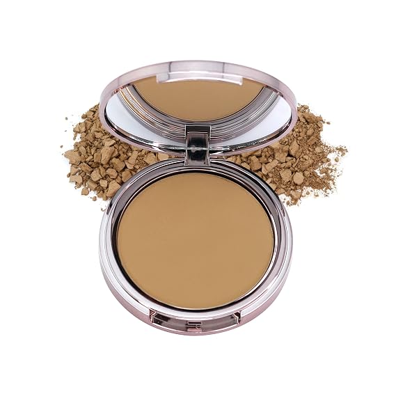 Girlactik Matte Bronzer Powder Buildable Bronzing & Contouring Powder, Silky Smooth Natural Matte Finish, Blendable, Long-Wearing, Vegan & Cruelty-Free Makeup, Cabo (Fair), 9 g