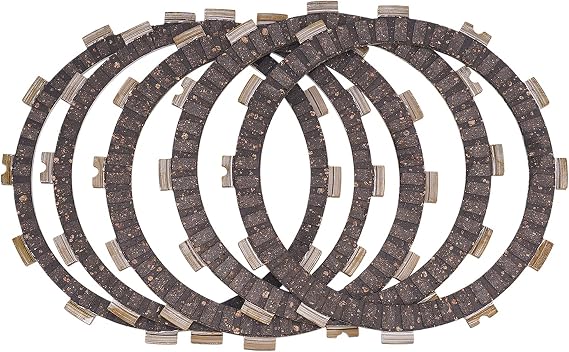 Road Passion 13088-0038 13088-0039 Clutch Friction Plates Kit For EX250 Ninja 250 2008-2017,EX250 (ABS) Ninja 250 2013-2017,EX250 Ninja 250R 2008-2012#13089-0021 13088-0558 (Bakelite)