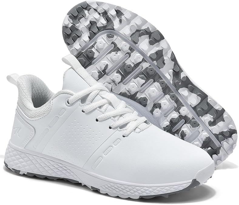 ULTIANT Golf Shoes Women Waterproof Spikeless Ladies Sport Sneakers Walking Shoes Size5.5-10
