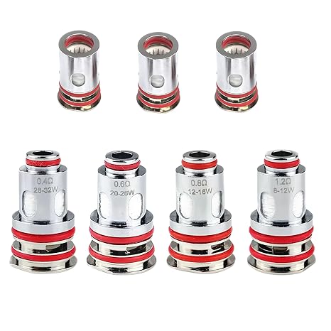 10PCS GT-X RPM80/PX80 Luxe 80/Luxe PM40 0.15OHM/0.2OHM/0.3OHM/0.4OHM/0.6OHM/0.8OHM/1.2OHM Mesh Coil CORE Replacement CORE Hardware Accessories (10pcs 0.8OHM)