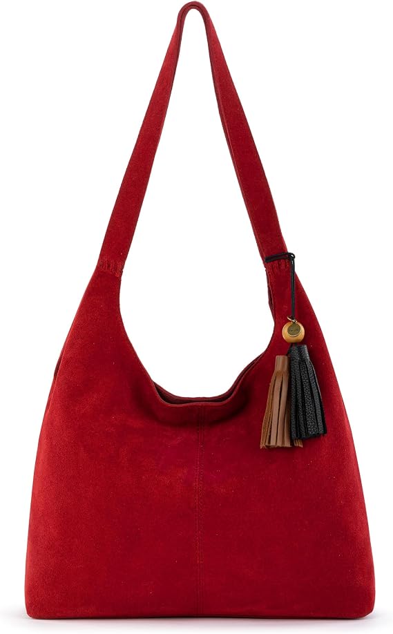 The Sak Huntley Hobo Bag - Premium Leather Women's Purse for Everyday & Travel - Handbag with Shoulder Bag Straps