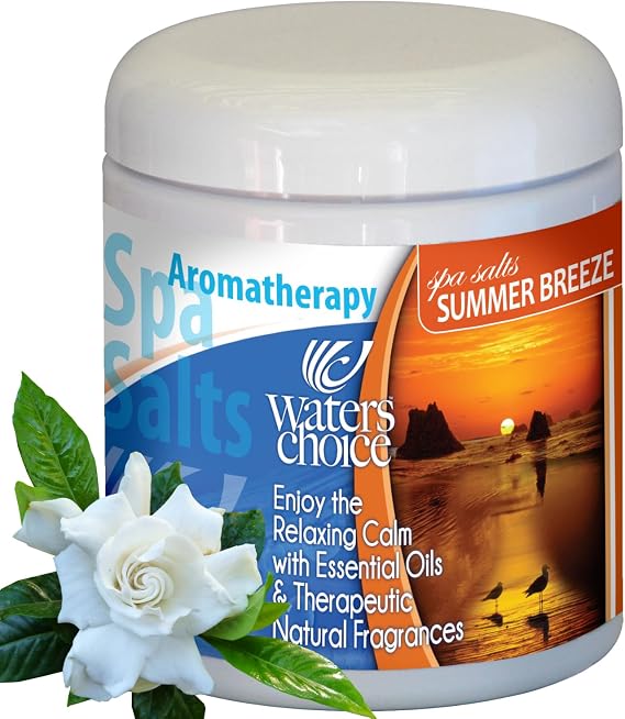 Waters Choice Summer Breeze Hot Tub Salts, Gardenia Aromatherapy, 20 oz
