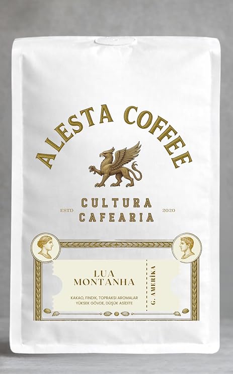 Alesta Coffee&Roastery Espresso Roasted Bean Coffee 1000 Gr.