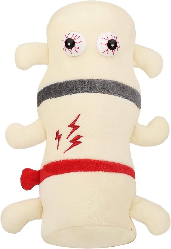 GIANT MICROBES Back Pain Plush, back surgery recovery items, neurosurgeon gift, funny orthopedic surgeon gifts, chiropractic gifts, chronic back pain, rheumatologist gift, chronic pain