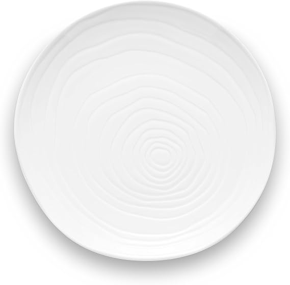 Pillivuyt Teck Salad Plate, Medium, White