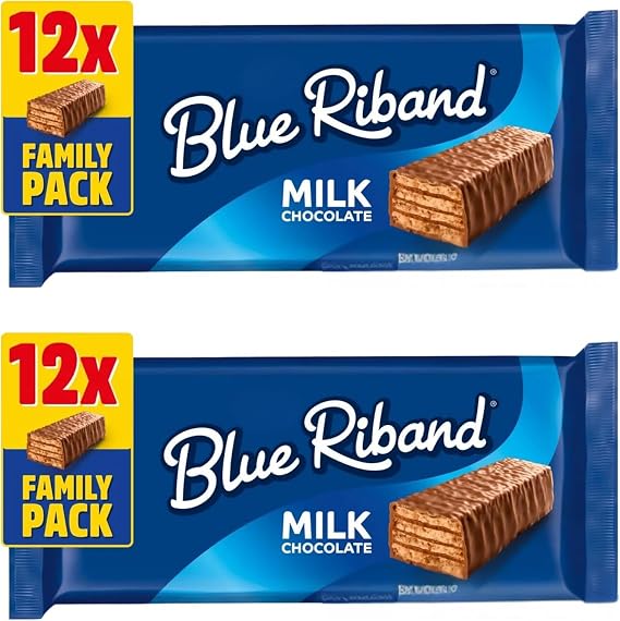 Chocolate Wafer Bundle With Blue Riband 12 x 18g (2 Pack)