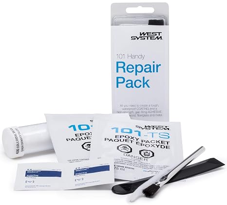 West System 101 Handy Repair Pack, Epoxy Starter Kit | for Quick Repairs