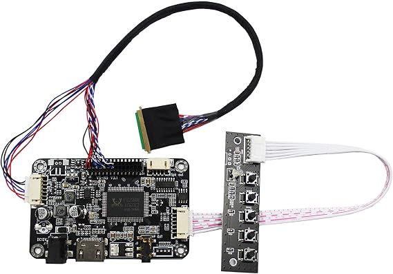 VSDISPLAY Audio LCD Controller Board Work for 14 15.6 inch 1366x768 LCD