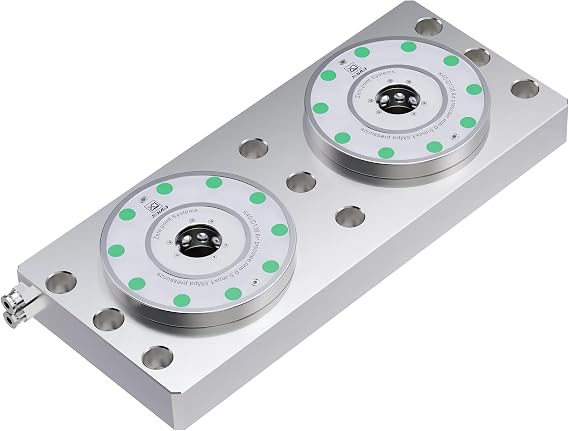 XINDIAN Three Axis Four Axis High Precision Pneumatic Zero Point Quick Replacement Fixture CNC Batch Part Processing Chuck Bridge Plate, Customizable. (K40-LD-A)