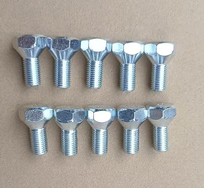 10pcs Wheel Bolts VG12353 Replacement for John Deere HPX 615E 815E FE350 XUV 620i 825i 825E 825M 850D 855D XUV835E XUV835M XUV865R Gator UTV