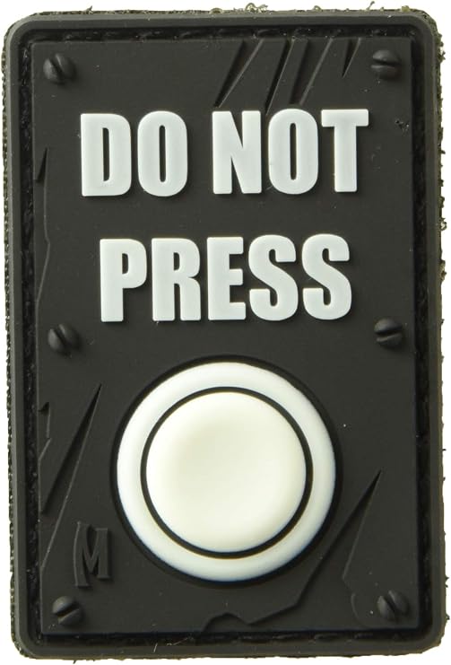 Maxpedition Do Not Press Patch