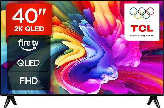 TCL 40SF560-UK 40" Full HD QLED Direct LED Smart TV with Fire TV, Alexa Voice Control, Vivid Colour & Enhanced Brightness [Energy Class F]