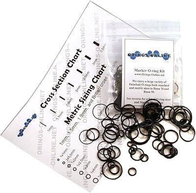 O-Ring Kit Compatible with Planet Eclipse Geo GSL Paintball Marker 2X or 4X Rebuilds