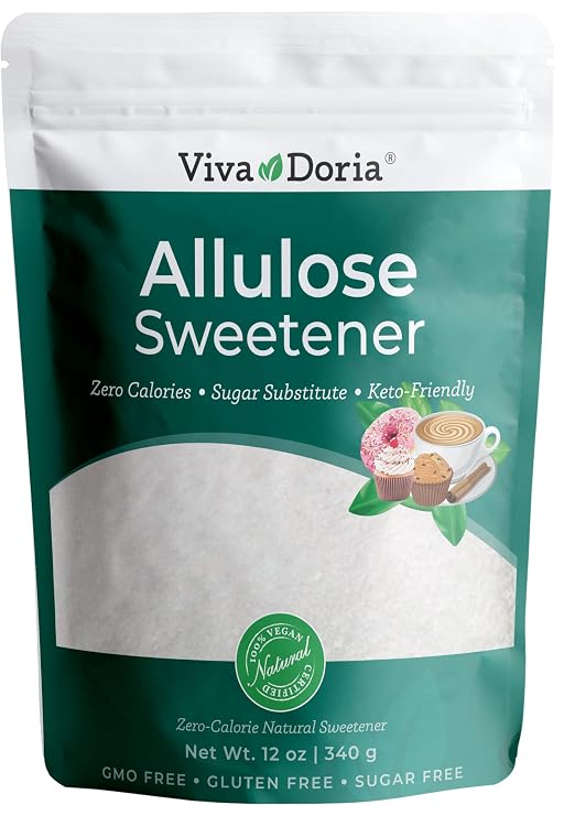 Viva Doria Allulose Sweetener, 12 Oz (340g)