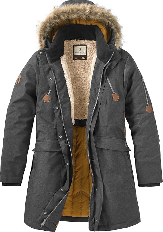 Legendary Whitetails Womens Coat with Hood Warm Insulated Parka