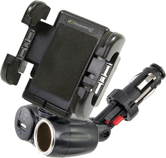 Bracketron Universal USB Power Dock Grip-iT Mount,Black