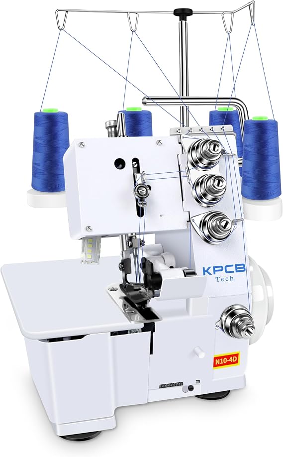 KPCB Serger Sewing Machine (White and Blue)