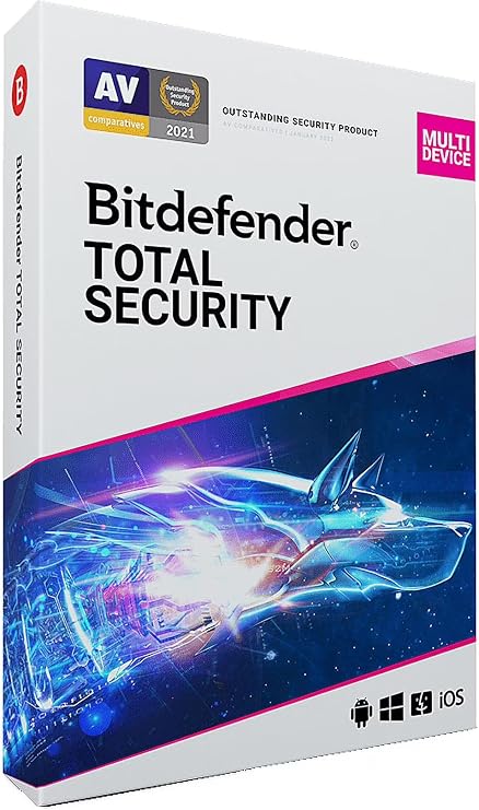 Bitdefender Total Security, Key, 1 Year, 1 Device