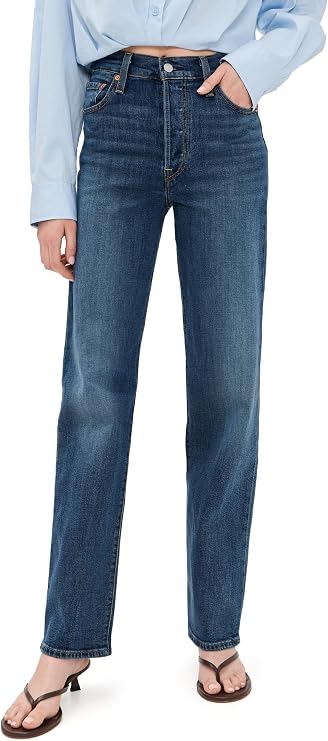 Levi's Women's Ribcage Full Length Jeans