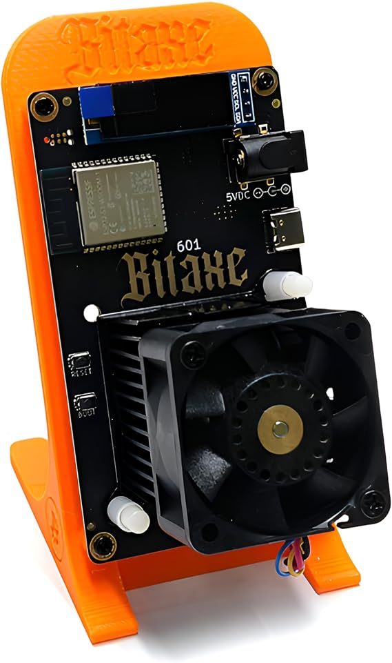 Bitcoin Merch Bitaxe Gamma 601 Solo Miner + Power Supply Up to 1.2TH/s