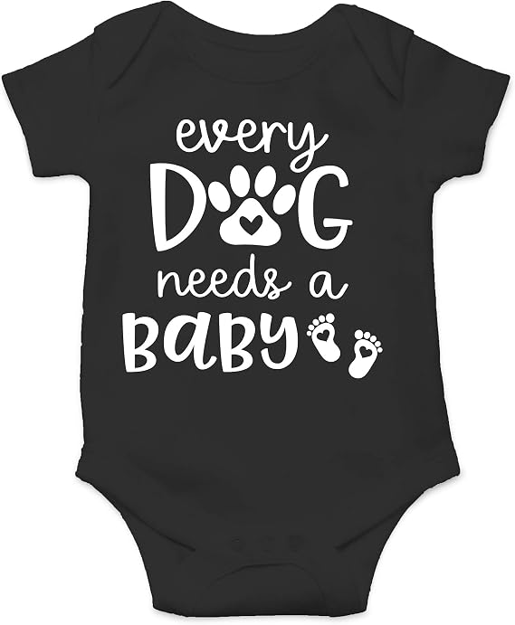 CBTwear Every Dog Needs a Baby Funny Family Pet Baby Bodysuit