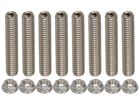 SBC Valve Cover Stud Kit Bolts Stainless Steel 283 327 350 400 Small Block Chevy