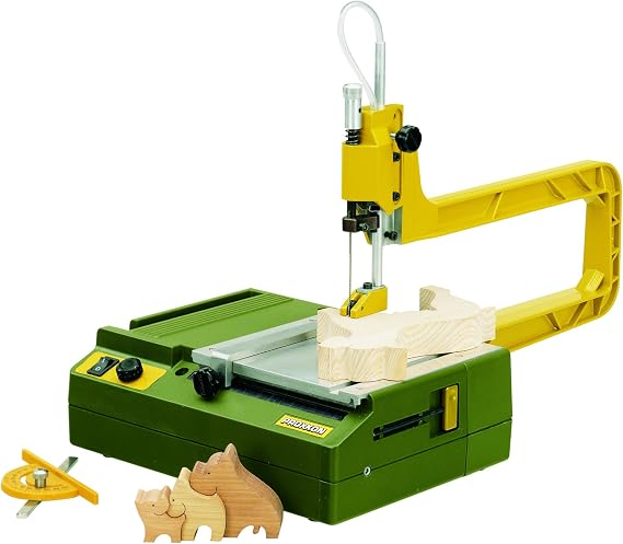Proxxon DS 230/E 27088 Scroll Saw 85 W with Saw Blades Worktop 160 x 160 mm
