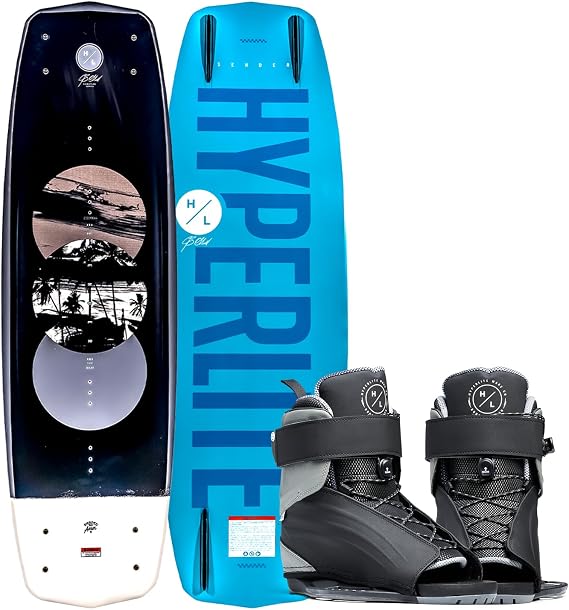Hyperlite Sender Wakeboard Package w/Session Bindings