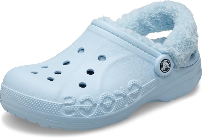 Crocs Unisex Adult Baya Lined Fuzz Strap Clogs