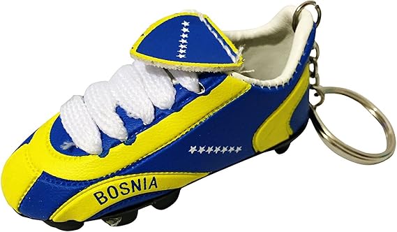 Football Soccer Futbol Mini Shoe Keychains KeyRings - Europe