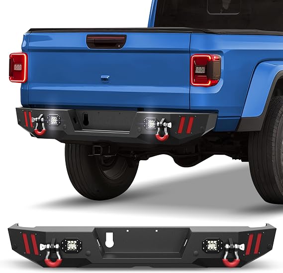 Gladiator Rear Bumper Full Width for Jeep Gladiator JT