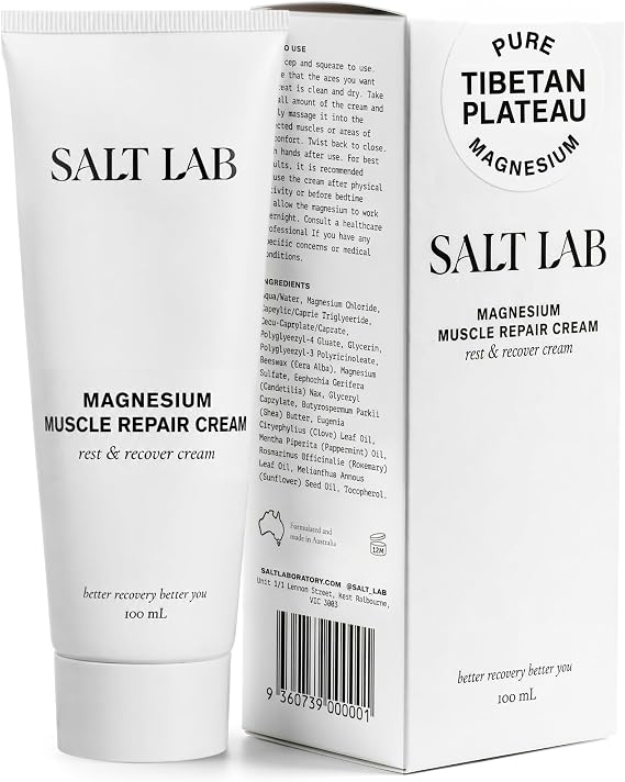 Magnesium Cream, Shea Butter, Non-Greasy, 100 mL