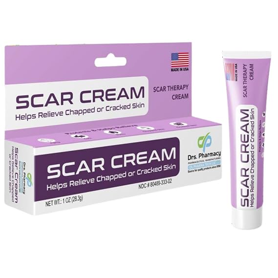 Scar Cream Helps Reduce Appearance of Old & New Scars 1 oz, Made in USA