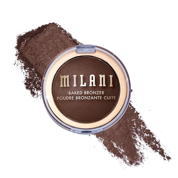 Milani Baked Bronzer, Bronzer Powder & Contour Powder - Sicilian Sunset