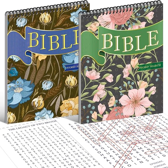 Bible Word Search Books for Adults, Large Print 3600 Words Puzzle Book
