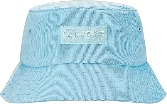 Mercedes AMG Petronas Formula One Team - Retro Bucket Hat - Blue - Unisex - Size: One Size