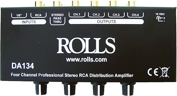 Rolls DA134 4-Channel Distribution Amplifier