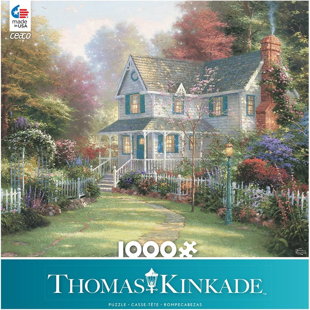 Ceaco Thomas Kinkade - Victorian Garden II, 1000Piece Puzzle
